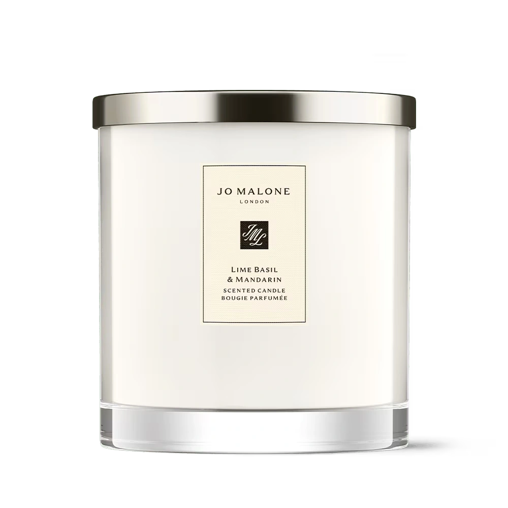 Lime Basil & Mandarin Scented Candle