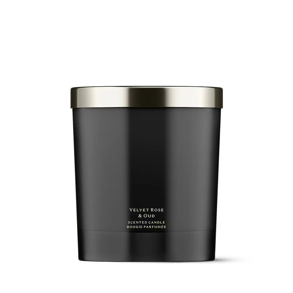 Velvet Rose & Oud Scented Candle